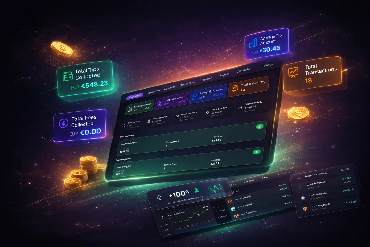 Bakshish Platform Dashboard
